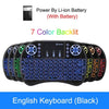 i8 Wireless Keyboard Russian English Hebrew Version i8+ 2.4GHz Air Mouse Touchpad Handheld for Android TV BOX Mini PC-Dollar Bargains Online Shopping Australia