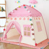 Kids Indoor Outdoor Castle Princess Tent Bed Little Castle Princess Oversized House Folding Game Birthday Gifts-Dollar Bargains Online Shopping Australia