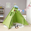 Tent Teepee Tent For Kids Portable Tipi House for Kids Play House Kids Tents Lights Decoration Carpet-Dollar Bargains Online Shopping Australia