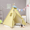 Tent Teepee Tent For Kids Portable Tipi House for Kids Play House Kids Tents Lights Decoration Carpet-Dollar Bargains Online Shopping Australia