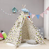 Tent Teepee Tent For Kids Portable Tipi House for Kids Play House Kids Tents Lights Decoration Carpet-Dollar Bargains Online Shopping Australia