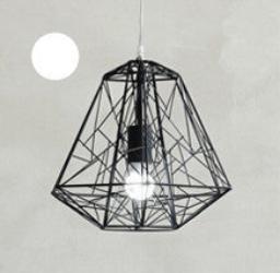 Modern Wrought Iron Bird Cage Pendant Light American Retro Industrial LOFT Bar Lamp Hanging Minimalst Geometric Fixtures110-240V-Dollar Bargains Online Shopping Australia