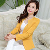 Spring Women Slim Blazer Coat Fashion Casual Jacket Long Sleeve One Button Suit Ladies Blazers Work Wear SY1005-Dollar Bargains Online Shopping Australia