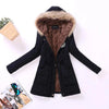 Autumn Winter Women Jacket Cotton Padded Casual Slim Coat Emboridery Hooded Parkas Plus Size 3xl Wadded Overcoat-Dollar Bargains Online Shopping Australia