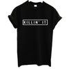 Killin It Fashion Cotton Women T shirt T-shirt Tops Harajuku Tee White Black Short Sleeve tshirts Casual Night Club Clothing-Dollar Bargains Online Shopping Australia