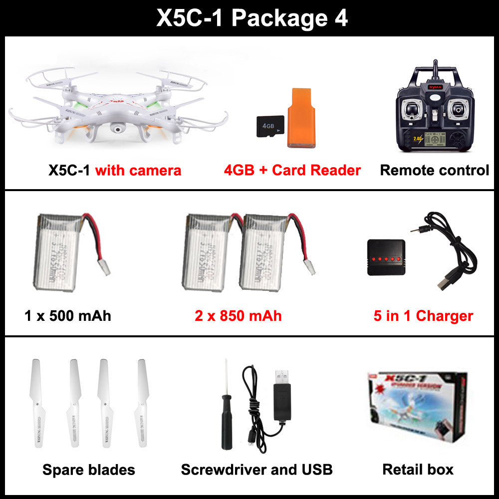 Syma x5c on sale charging instructions