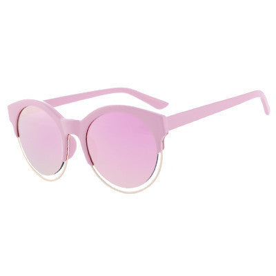 AOFLY Fashion Women SIDERAL Sunglasses Brand Design Retro Star Style Cat eye Round Mirror Sunglasses Oculos de sol UV400 AF2103-Dollar Bargains Online Shopping Australia