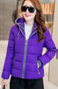 Fashion Women Winter Down jacket Big yards Thickening Super Warm Coats Hooded Jacket Splicing Slim Women Coat G1558-Dollar Bargains Online Shopping Australia