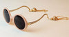 Pendant Tassels Metal Brand Sunglasses Women Summer Round Retro Glasses Fashion Accessories G098-Dollar Bargains Online Shopping Australia