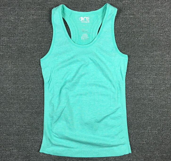 Women's Yoga Shirts Running Elastic Breathable Gym Fitness Vest Ladies No Rims Vest Yoga Shirts A077-Dollar Bargains Online Shopping Australia