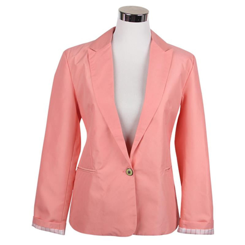 Blazer Women Candy Color Jackets Suit Slim yards Ladies Blazers Work Wear Jacket-Dollar Bargains Online Shopping Australia