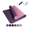 TPE Yoga mats fitness Three parts environmental tasteless colchonete fitness yoga gym exercise mats 183*61*0.6-Dollar Bargains Online Shopping Australia