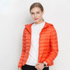 HOT Winter Women Ultra Light Down Jacket 90% Duck Down Hooded Jackets Long Sleeve Warm Slim Coat Parka Female Solid Outwear-Dollar Bargains Online Shopping Australia