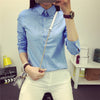 Plaid Women Blouse NEW small Casual Lapel Shirt OL Long Sleeve Cotton Shirts Women Classic Grid Shirts Tops Pluse size-Dollar Bargains Online Shopping Australia