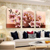 No Frame Orchid Wall Painting Flower Canvas Painting Home Decoration Pictures Wall Pictures For Living Room Modular Pictures-Dollar Bargains Online Shopping Australia