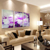 No Frame Orchid Wall Painting Flower Canvas Painting Home Decoration Pictures Wall Pictures For Living Room Modular Pictures-Dollar Bargains Online Shopping Australia