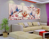 No Frame Orchid Wall Painting Flower Canvas Painting Home Decoration Pictures Wall Pictures For Living Room Modular Pictures-Dollar Bargains Online Shopping Australia