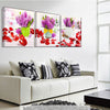 No Frame Orchid Wall Painting Flower Canvas Painting Home Decoration Pictures Wall Pictures For Living Room Modular Pictures-Dollar Bargains Online Shopping Australia