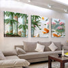 No Frame Orchid Wall Painting Flower Canvas Painting Home Decoration Pictures Wall Pictures For Living Room Modular Pictures-Dollar Bargains Online Shopping Australia