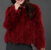 10 colors fashion Ostrich wool turkey fur wool coat feather fur short jacket angelababy-Dollar Bargains Online Shopping Australia