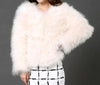 10 colors fashion Ostrich wool turkey fur wool coat feather fur short jacket angelababy-Dollar Bargains Online Shopping Australia