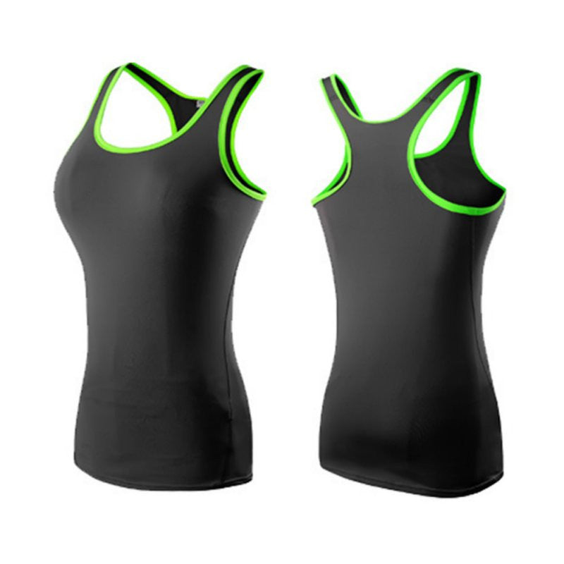 Quick-Drying Women Sports Vest Tights PRO Running Yoga Fitness Vest Shirts Tee-Dollar Bargains Online Shopping Australia