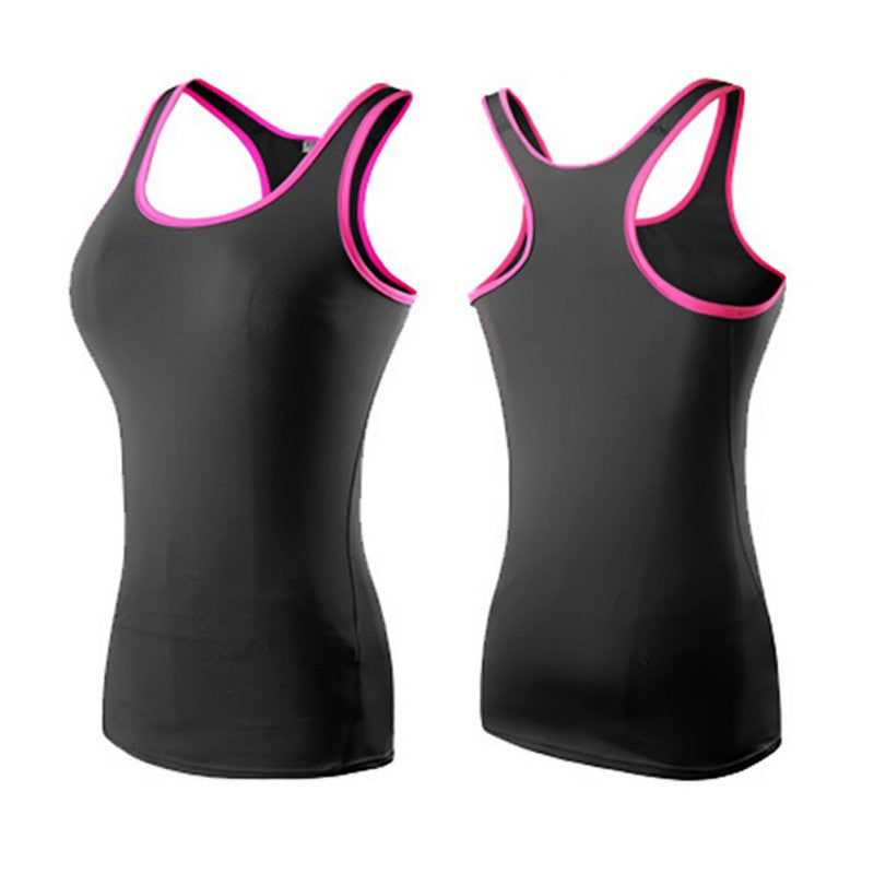 Quick-Drying Women Sports Vest Tights PRO Running Yoga Fitness Vest Shirts Tee-Dollar Bargains Online Shopping Australia