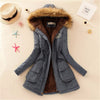 Women Coat Winter Parka Casual Outwear Military Hooded Coat Winter Jacket Women Padded Coats Woman Clothes FZ037-Dollar Bargains Online Shopping Australia