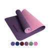 TPE Yoga mats fitness Three parts environmental tasteless colchonete fitness yoga gym exercise mats 183*61*0.6-Dollar Bargains Online Shopping Australia