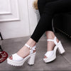 summer fish mouth Sponge fish mouth Women's shoes Waterproof Thick with High-heeled sandals female S130-Dollar Bargains Online Shopping Australia