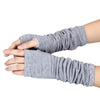 Practical Design Winter Wrist Arm Hand Warmer Knitted Long Fingerless Gloves Mitten For Women &-Dollar Bargains Online Shopping Australia