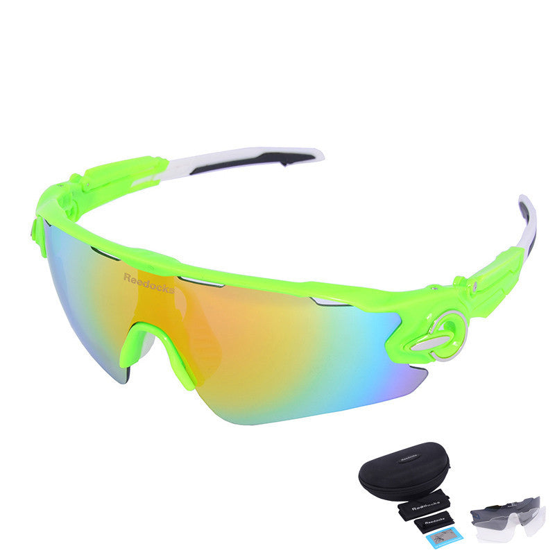 3 Lens Mens Bike Sunglasses Brand Designer Men's Outdoor Gafas Sports Polarized Cycling Glasses For Women UV400 Goggles-Dollar Bargains Online Shopping Australia