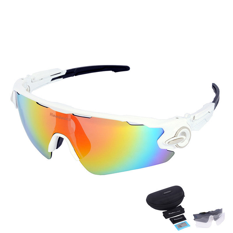 3 Lens Mens Bike Sunglasses Brand Designer Men's Outdoor Gafas Sports Polarized Cycling Glasses For Women UV400 Goggles-Dollar Bargains Online Shopping Australia